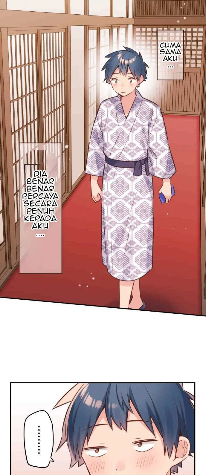 Halaman 35 — Waka-chan Is Flirty Again Chapter 55
