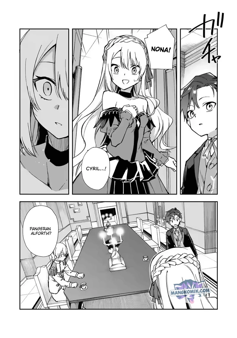Halaman 22 — Akuyaku Reijou no Shitsuji-sama: Hametsu Flag wa Ore ga Tsubusasete Itadakimasu Chapter 16