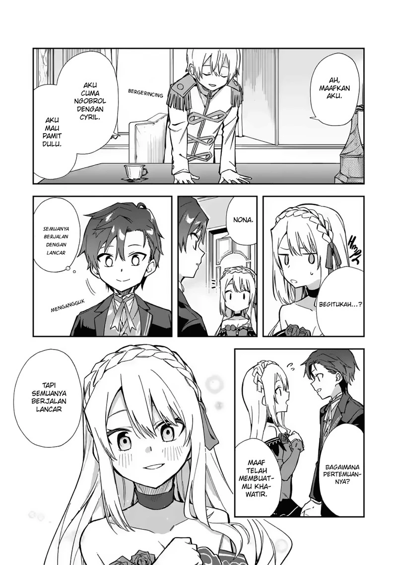 Halaman 23 — Akuyaku Reijou no Shitsuji-sama: Hametsu Flag wa Ore ga Tsubusasete Itadakimasu Chapter 16