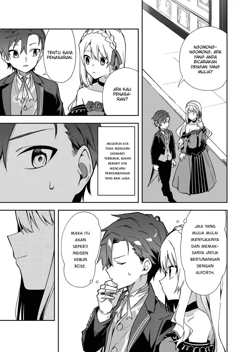 Halaman 37 — Akuyaku Reijou no Shitsuji-sama: Hametsu Flag wa Ore ga Tsubusasete Itadakimasu Chapter 16