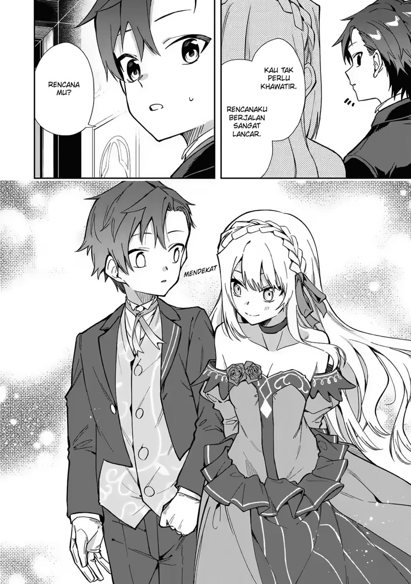 Halaman 38 — Akuyaku Reijou no Shitsuji-sama: Hametsu Flag wa Ore ga Tsubusasete Itadakimasu Chapter 16