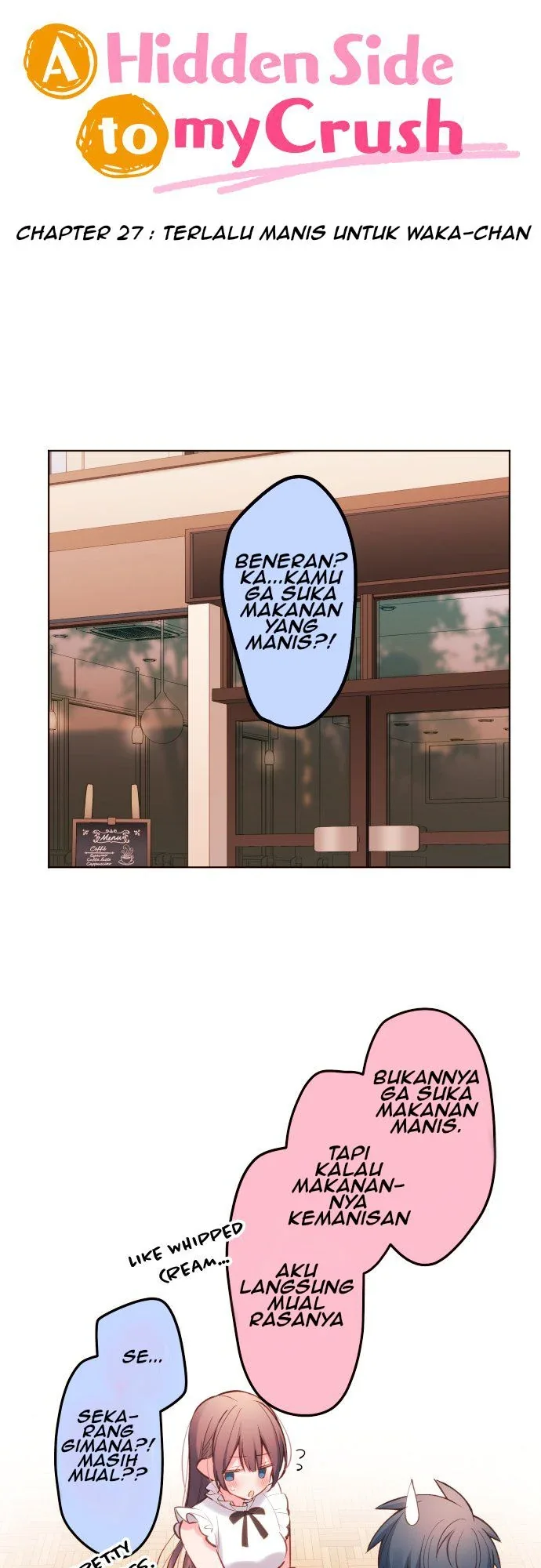 Halaman 7 — Waka-chan Is Flirty Again Chapter 27