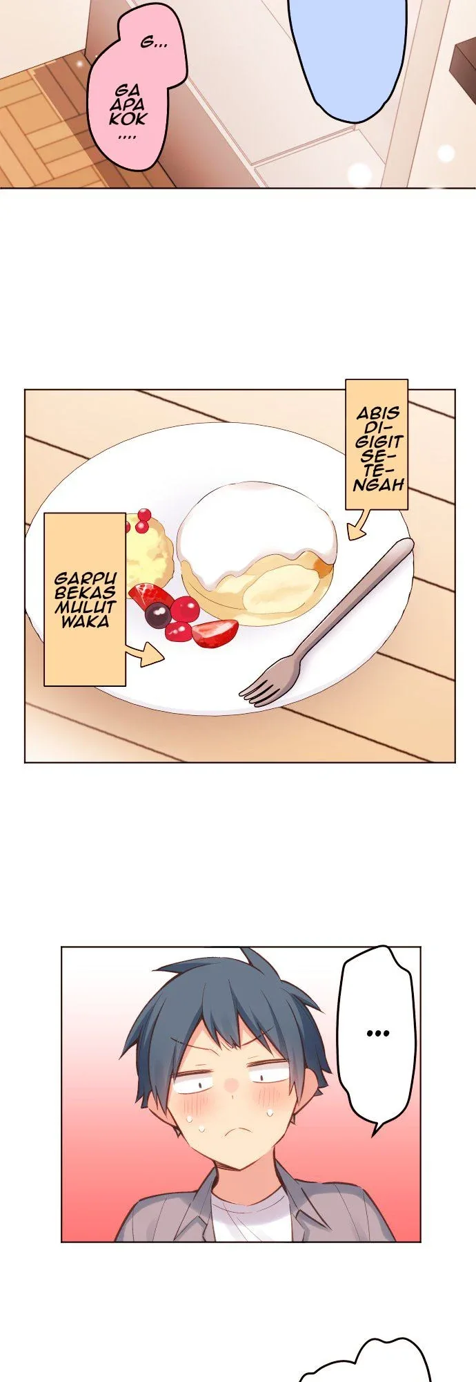 Halaman 17 — Waka-chan Is Flirty Again Chapter 27