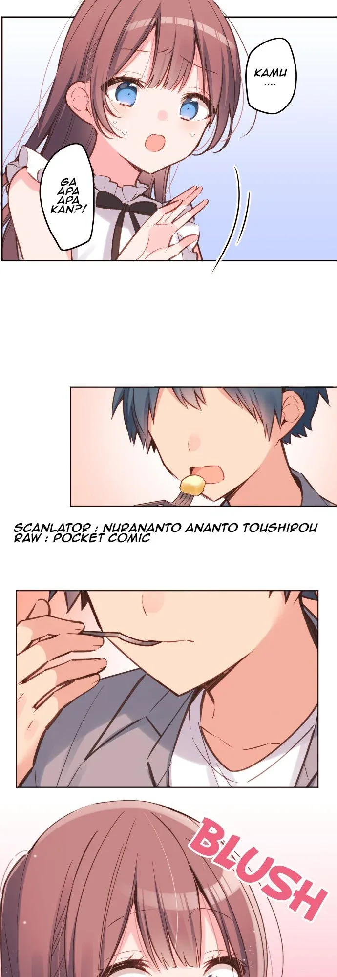 Halaman 19 — Waka-chan Is Flirty Again Chapter 27