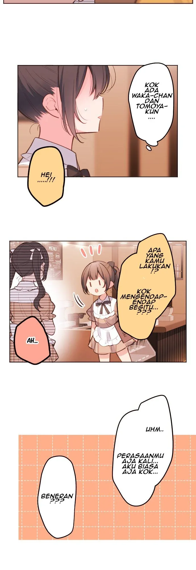 Halaman 26 — Waka-chan Is Flirty Again Chapter 27