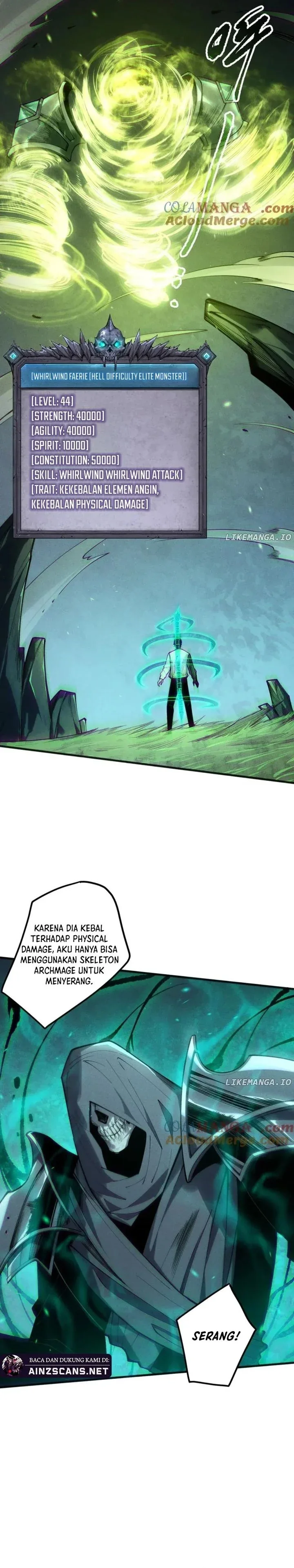 Halaman 14 — Disastrous Necromancer Chapter 167