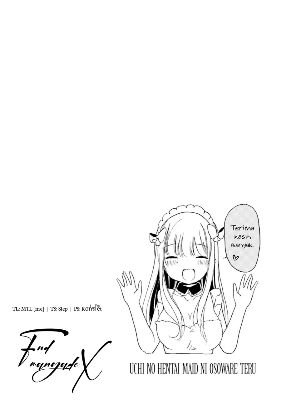 Halaman 17 — Uchi no Hentai Maid ni Osowareteru Chapter 100
