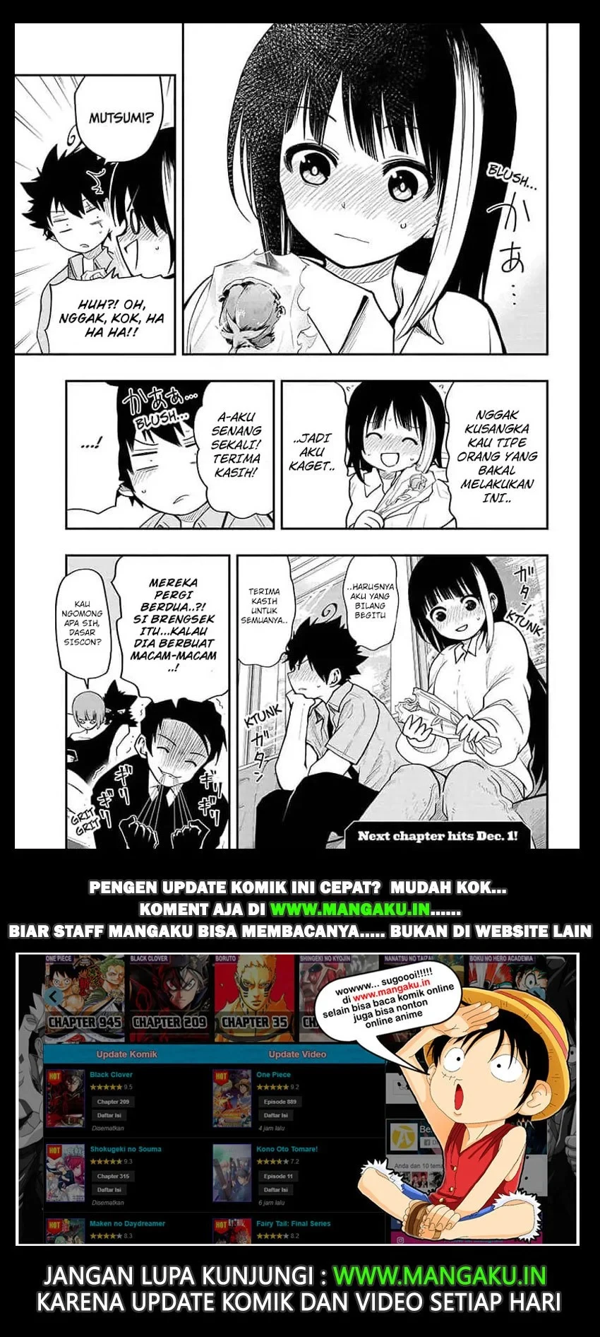 Halaman 22 — Yozakura-san Chi no Daisakusen Chapter 14