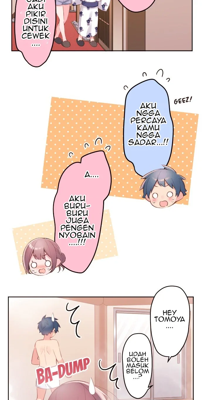 Halaman 19 — Waka-chan Is Flirty Again Chapter 50
