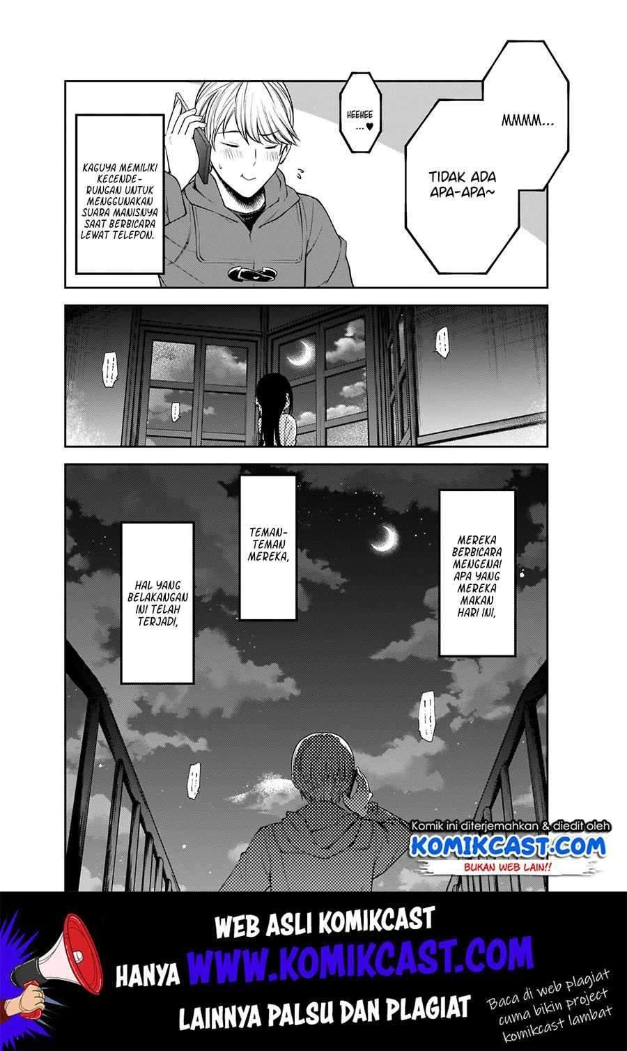 Halaman 6 — Kaguya-sama wa Kokurasetai: Tensai-tachi no Renai Zunousen Chapter 170