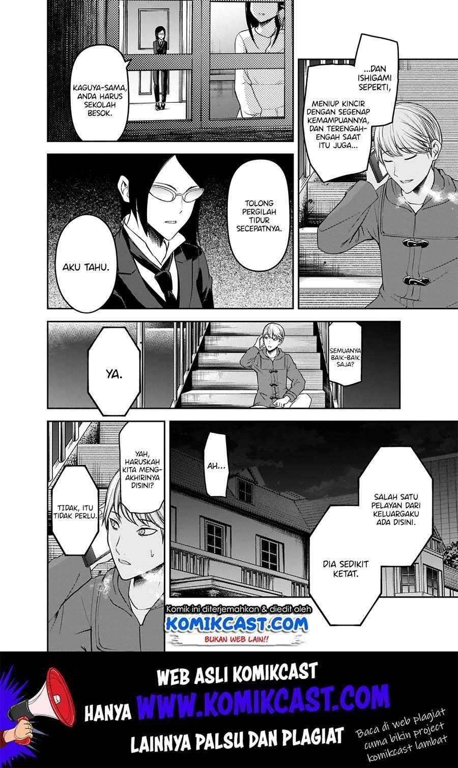 Halaman 8 — Kaguya-sama wa Kokurasetai: Tensai-tachi no Renai Zunousen Chapter 170