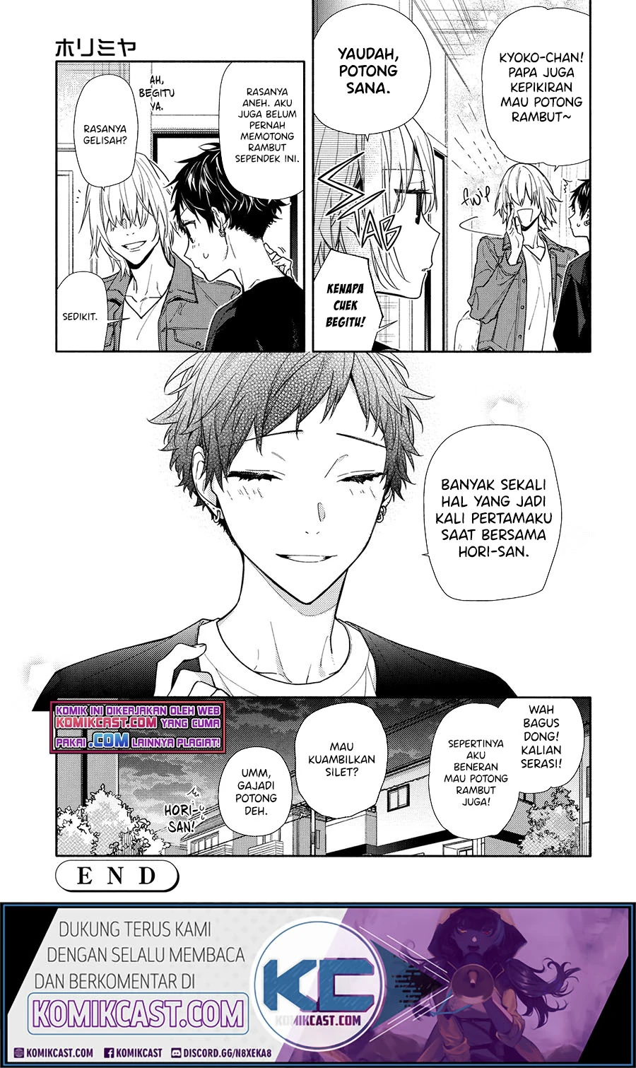 Halaman 17 — Horimiya Chapter 122.6