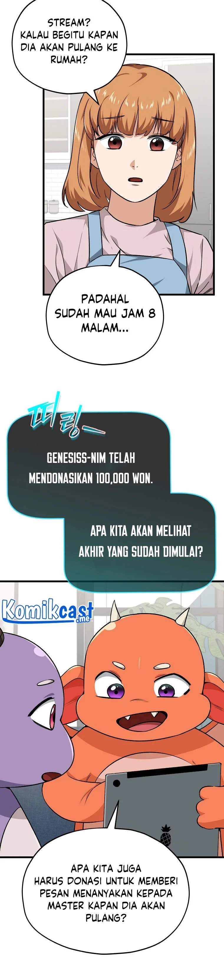 Halaman 34 — My Dad Is Too Strong Chapter 85