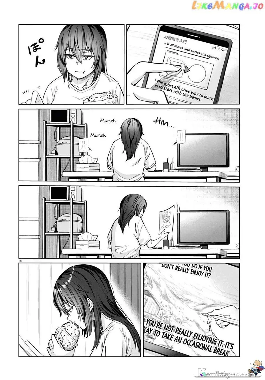 Halaman 16 — Genkai Dokushin Joshi (26) Gohan Chapter 6