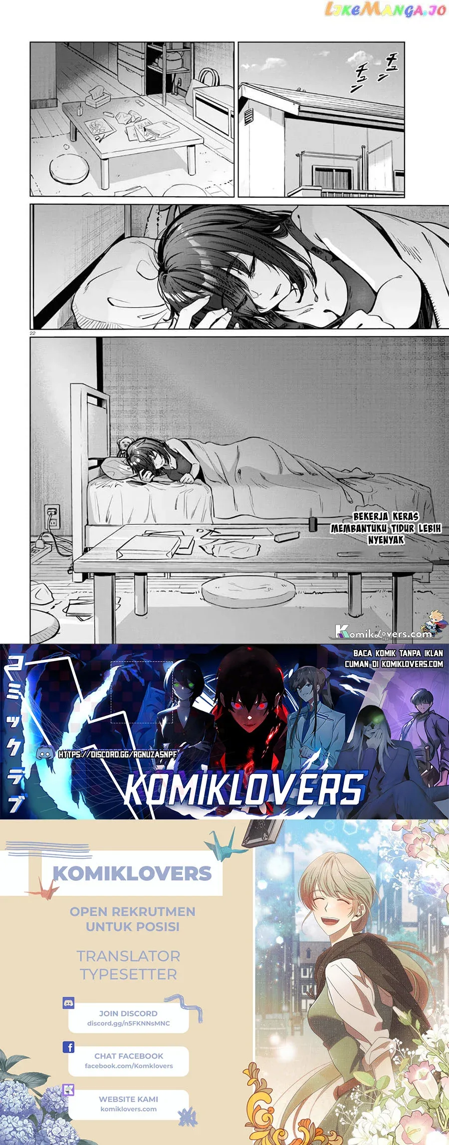 Halaman 22 — Genkai Dokushin Joshi (26) Gohan Chapter 6