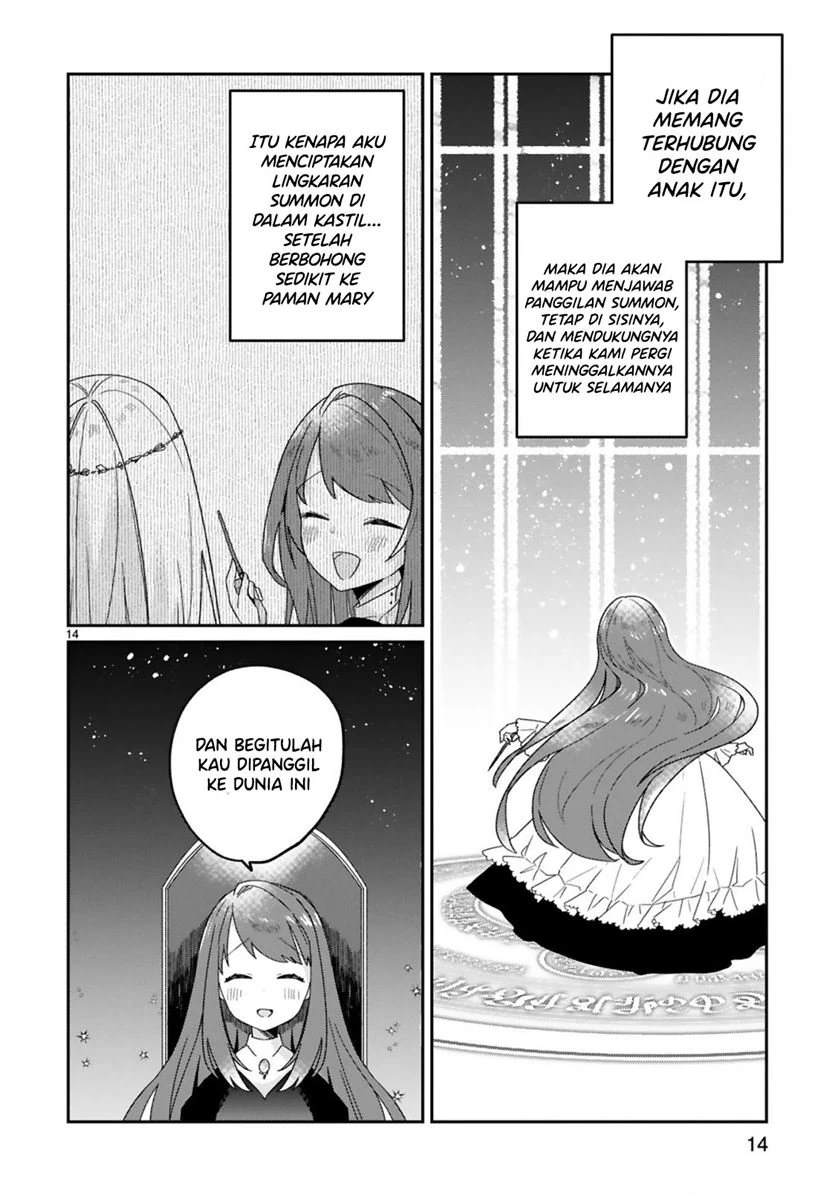 Halaman 15 — Maou-sama ni Shoukan sareta kedo Kotoba ga Tsuujinai. Chapter 29
