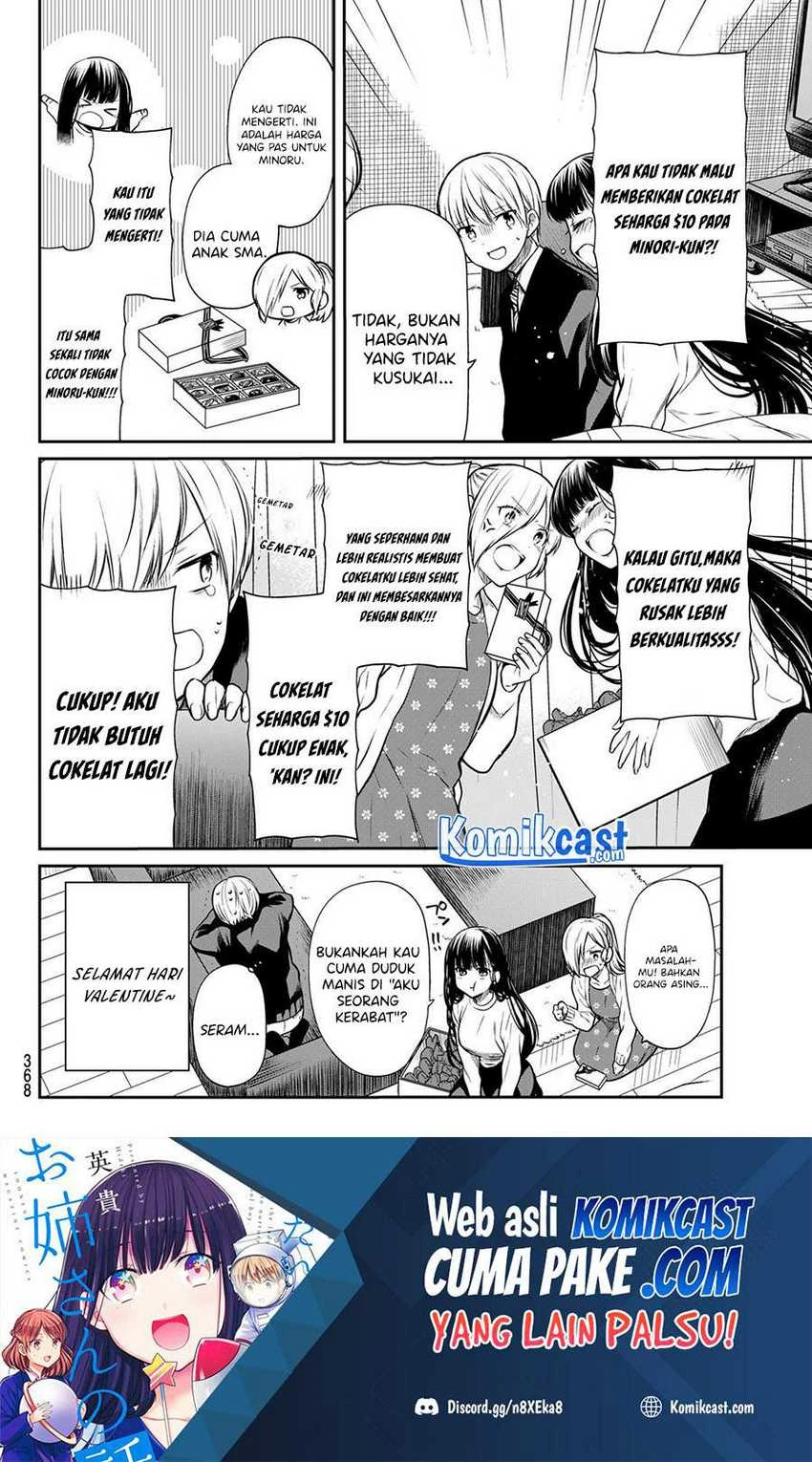 Halaman 5 — Danshi Koukousei wo Yashinaitai Oneesan no Hanashi Chapter 176