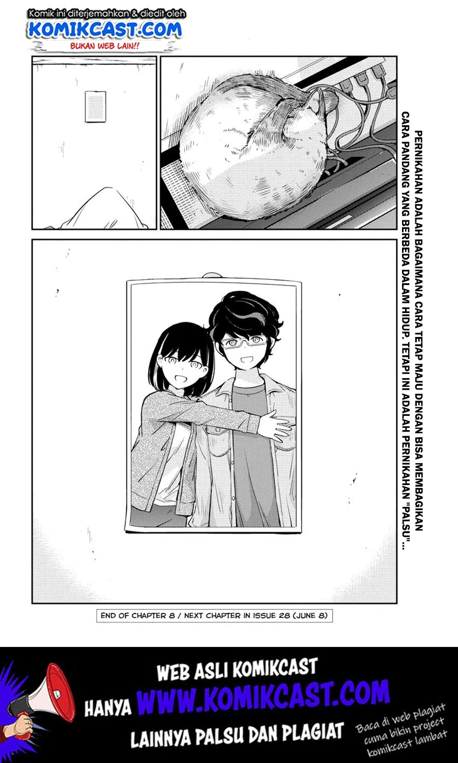 Halaman 19 — Kekkon suru tte, Hontou desu ka Chapter 8