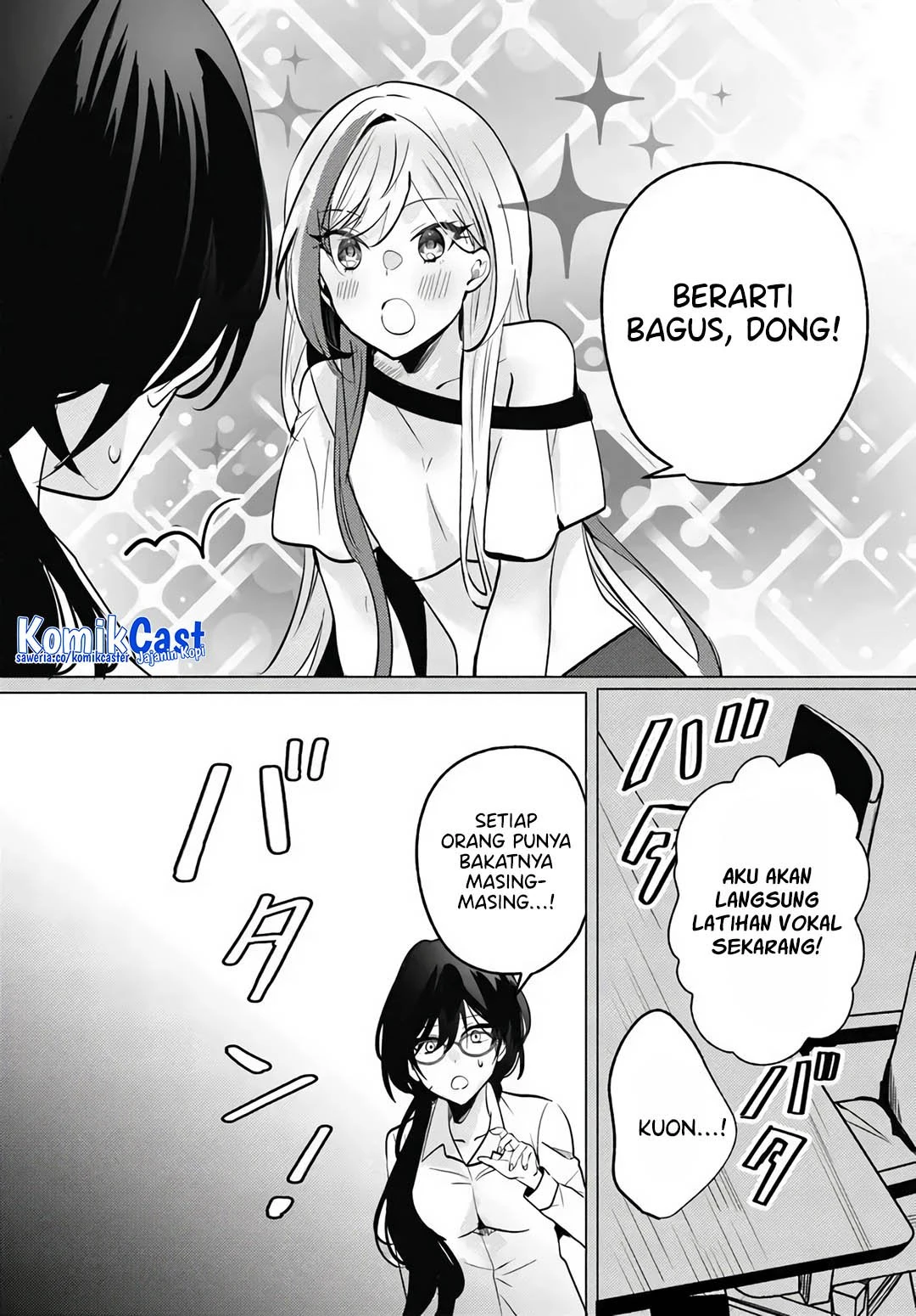Halaman 8 — Houkago, Famiresu de, Class no Ano Ko to. Chapter 10
