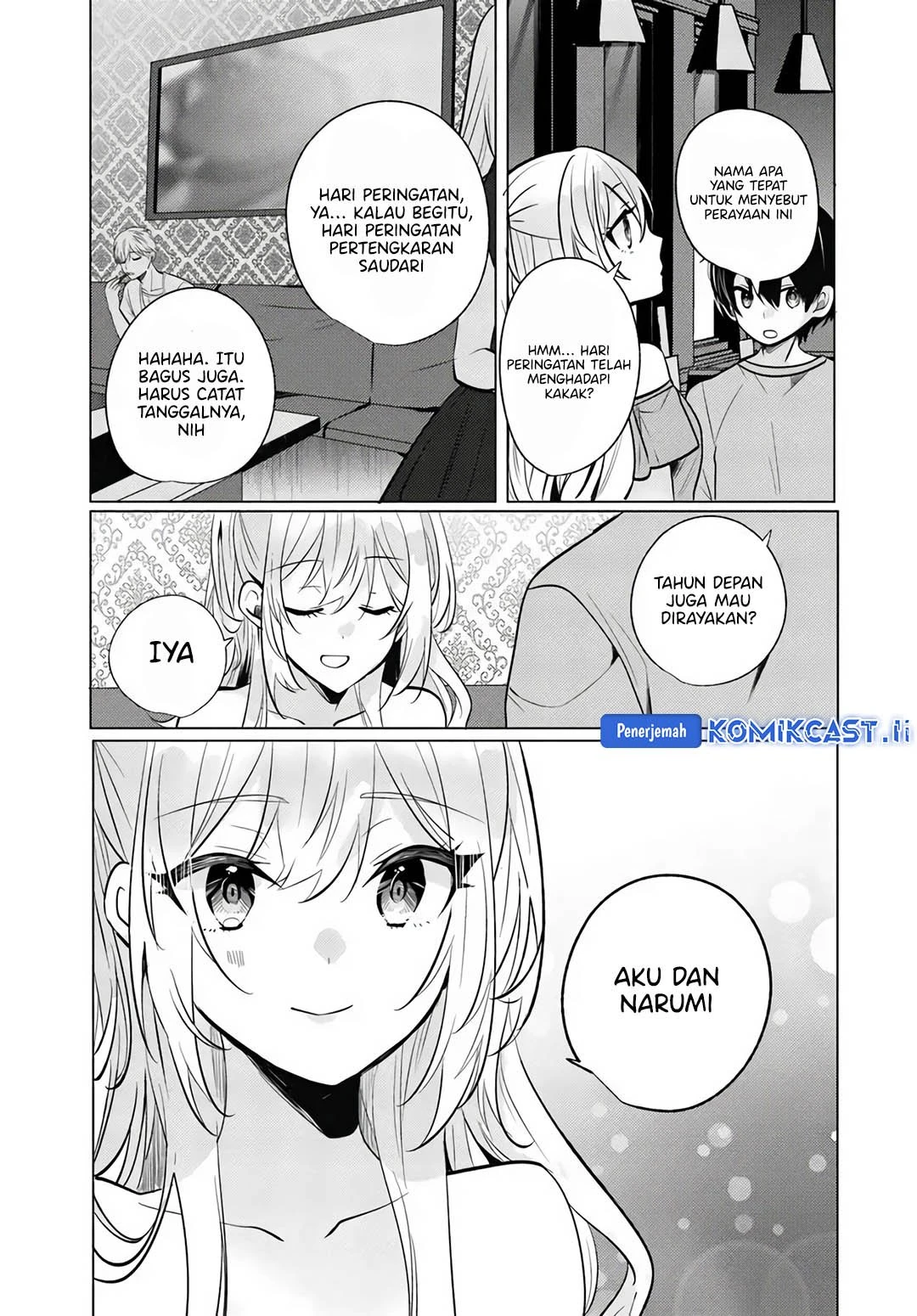 Halaman 30 — Houkago, Famiresu de, Class no Ano Ko to. Chapter 10