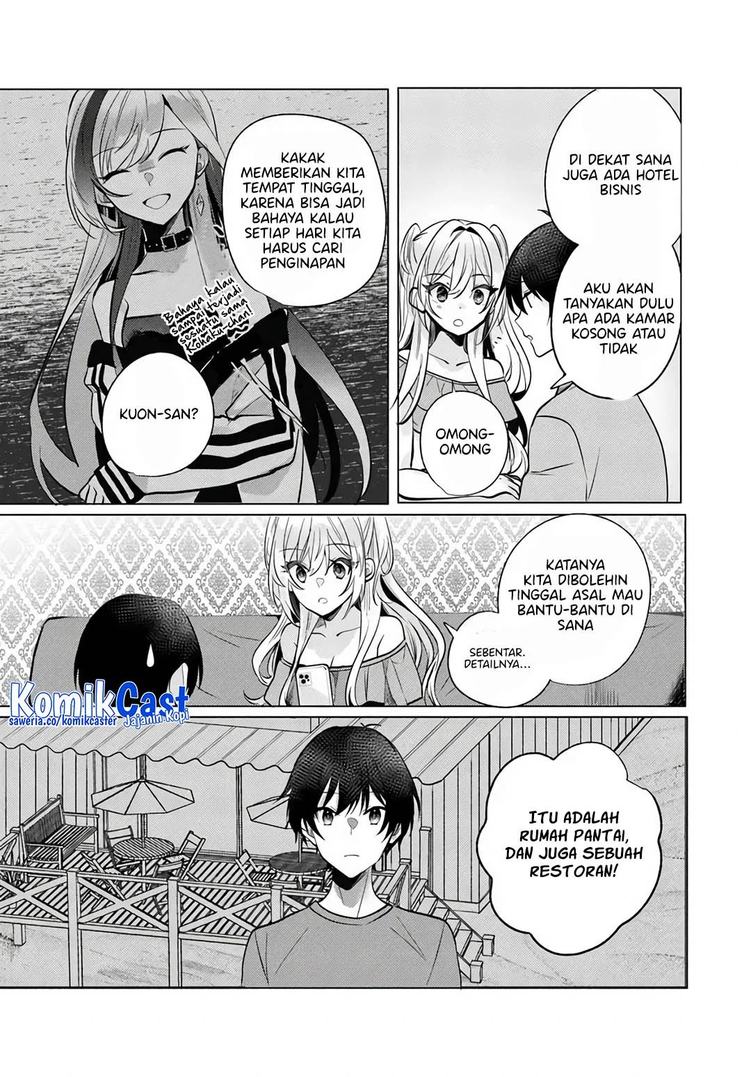 Halaman 32 — Houkago, Famiresu de, Class no Ano Ko to. Chapter 10