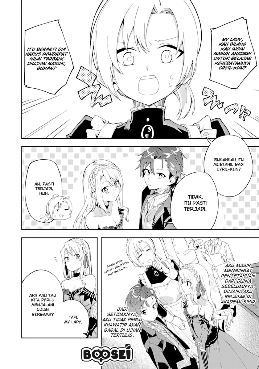 Halaman 4 — Akuyaku Reijou no Shitsuji-sama: Hametsu Flag wa Ore ga Tsubusasete Itadakimasu Chapter 3.1