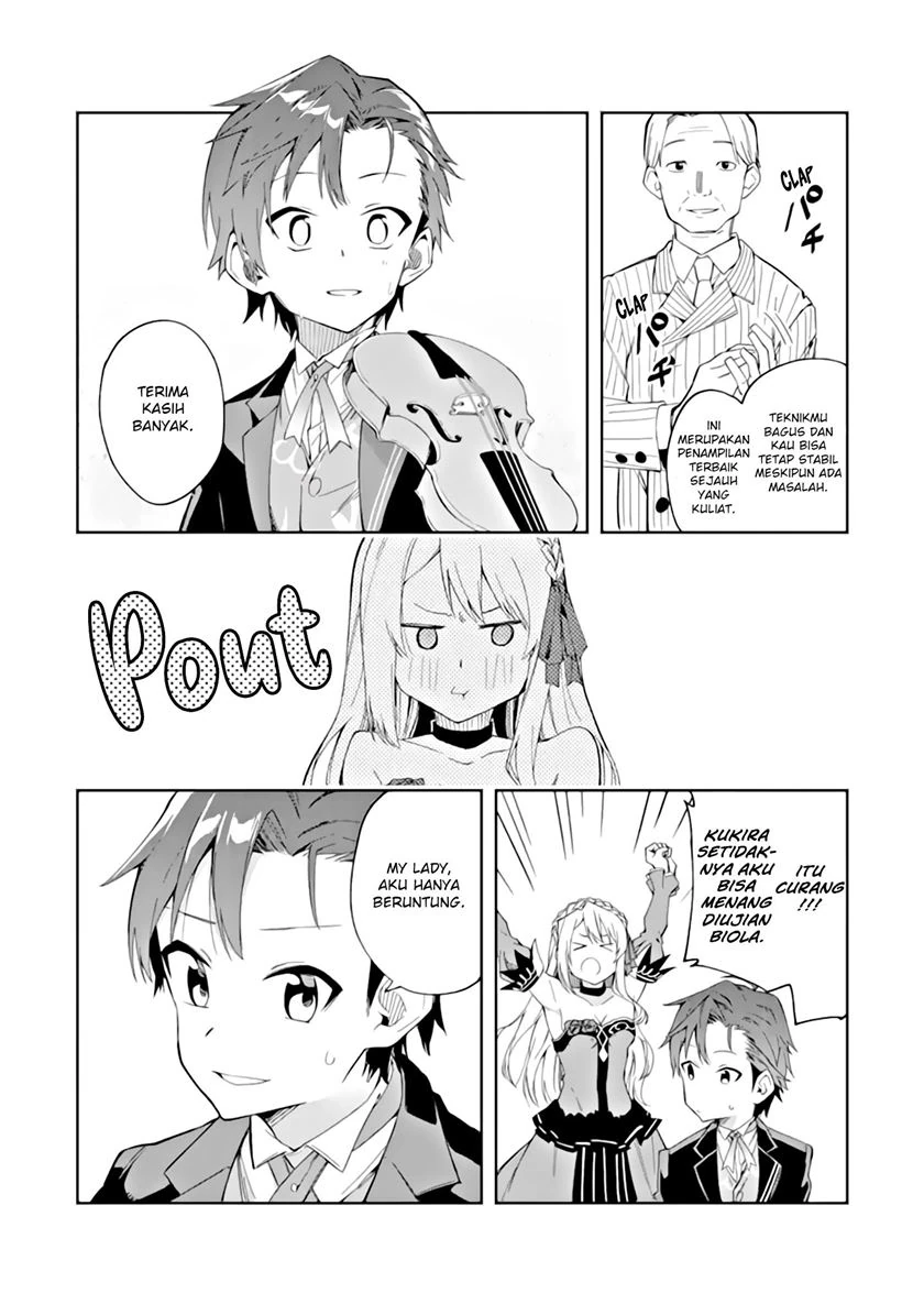 Halaman 12 — Akuyaku Reijou no Shitsuji-sama: Hametsu Flag wa Ore ga Tsubusasete Itadakimasu Chapter 3.1