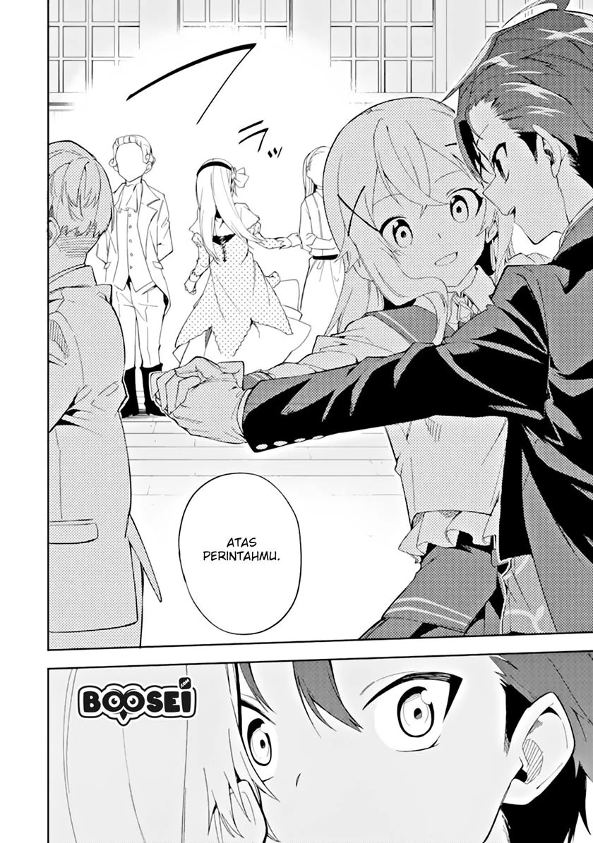 Halaman 25 — Akuyaku Reijou no Shitsuji-sama: Hametsu Flag wa Ore ga Tsubusasete Itadakimasu Chapter 3.1