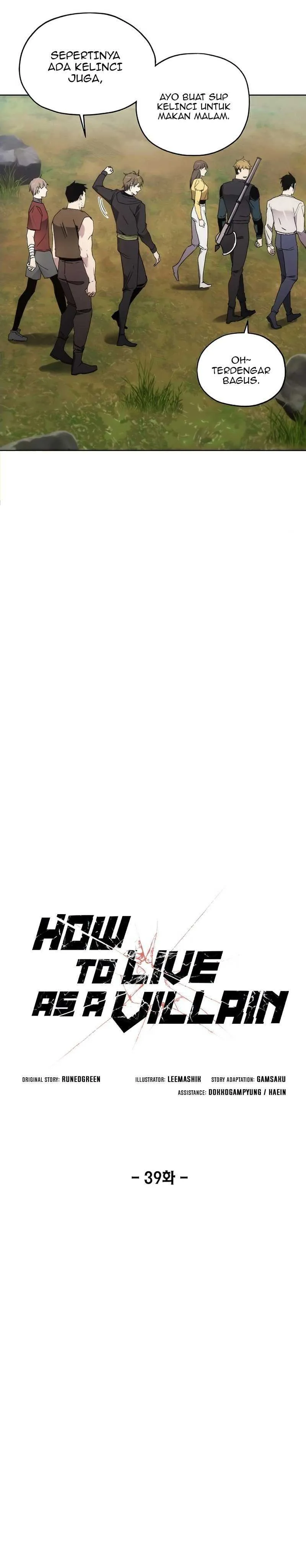 Halaman 3 — How to Live as a Villain Chapter 39