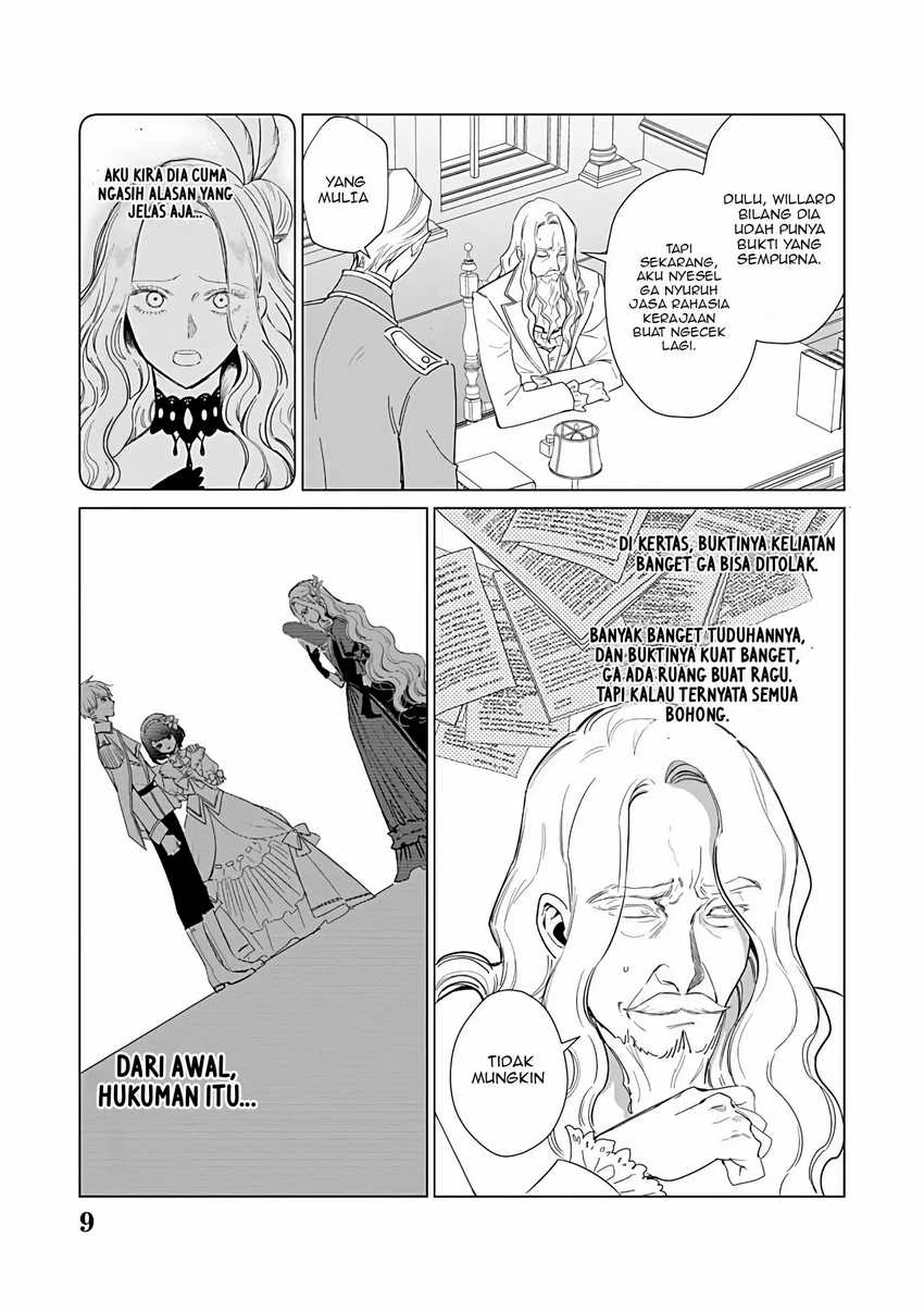 Halaman 7 — Akuyaku Reijou no Naka no Hito: Danzai sareta Tenseisha no Tame Usotsuki Heroine ni Fukushuu Itashimasu Chapter 23