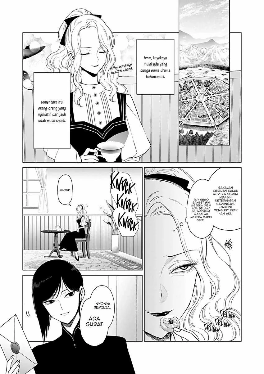 Halaman 11 — Akuyaku Reijou no Naka no Hito: Danzai sareta Tenseisha no Tame Usotsuki Heroine ni Fukushuu Itashimasu Chapter 23