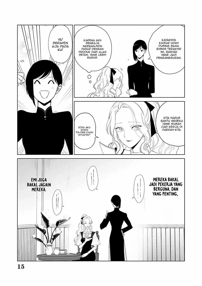 Halaman 13 — Akuyaku Reijou no Naka no Hito: Danzai sareta Tenseisha no Tame Usotsuki Heroine ni Fukushuu Itashimasu Chapter 23