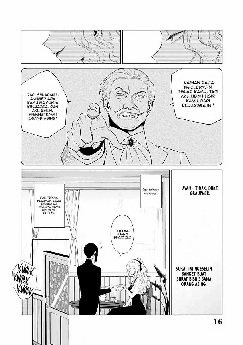 Halaman 14 — Akuyaku Reijou no Naka no Hito: Danzai sareta Tenseisha no Tame Usotsuki Heroine ni Fukushuu Itashimasu Chapter 23