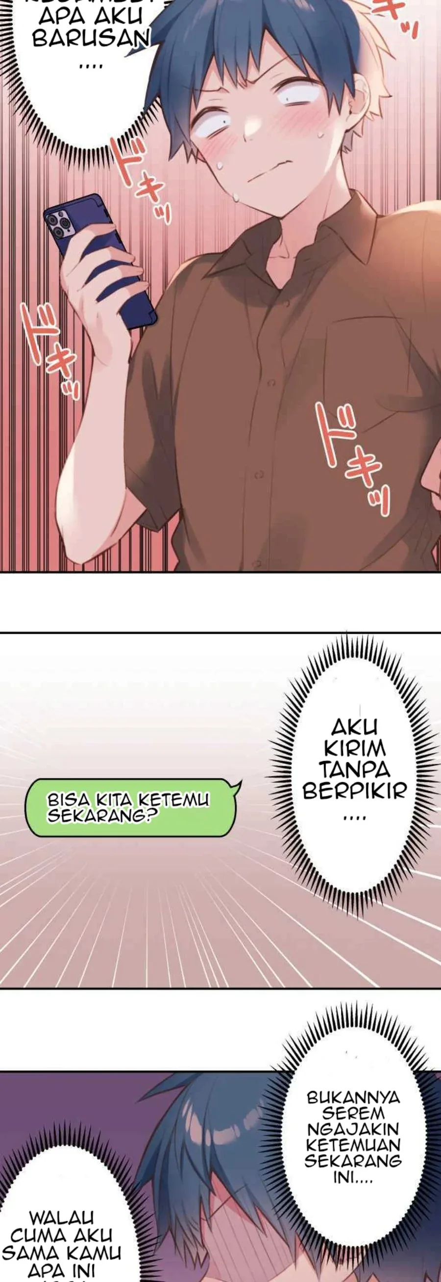 Halaman 4 — Waka-chan Is Flirty Again Chapter 65
