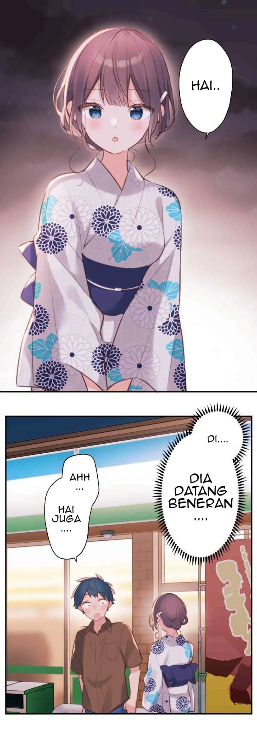 Halaman 7 — Waka-chan Is Flirty Again Chapter 65