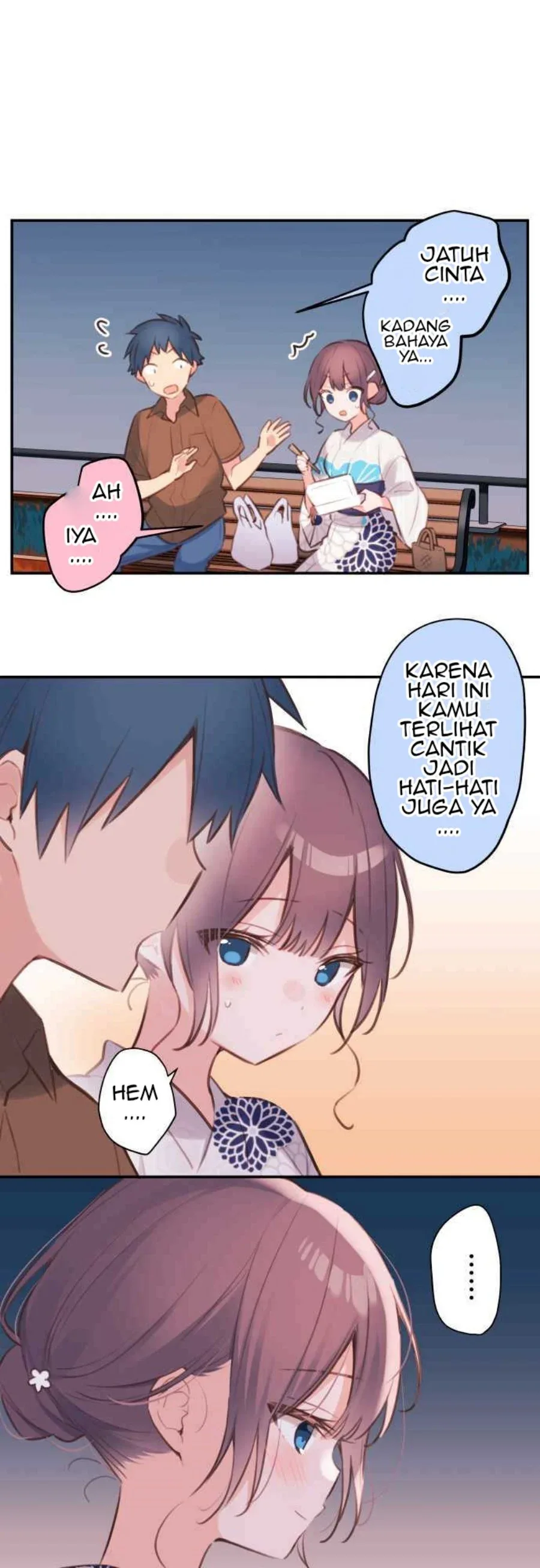Halaman 21 — Waka-chan Is Flirty Again Chapter 65