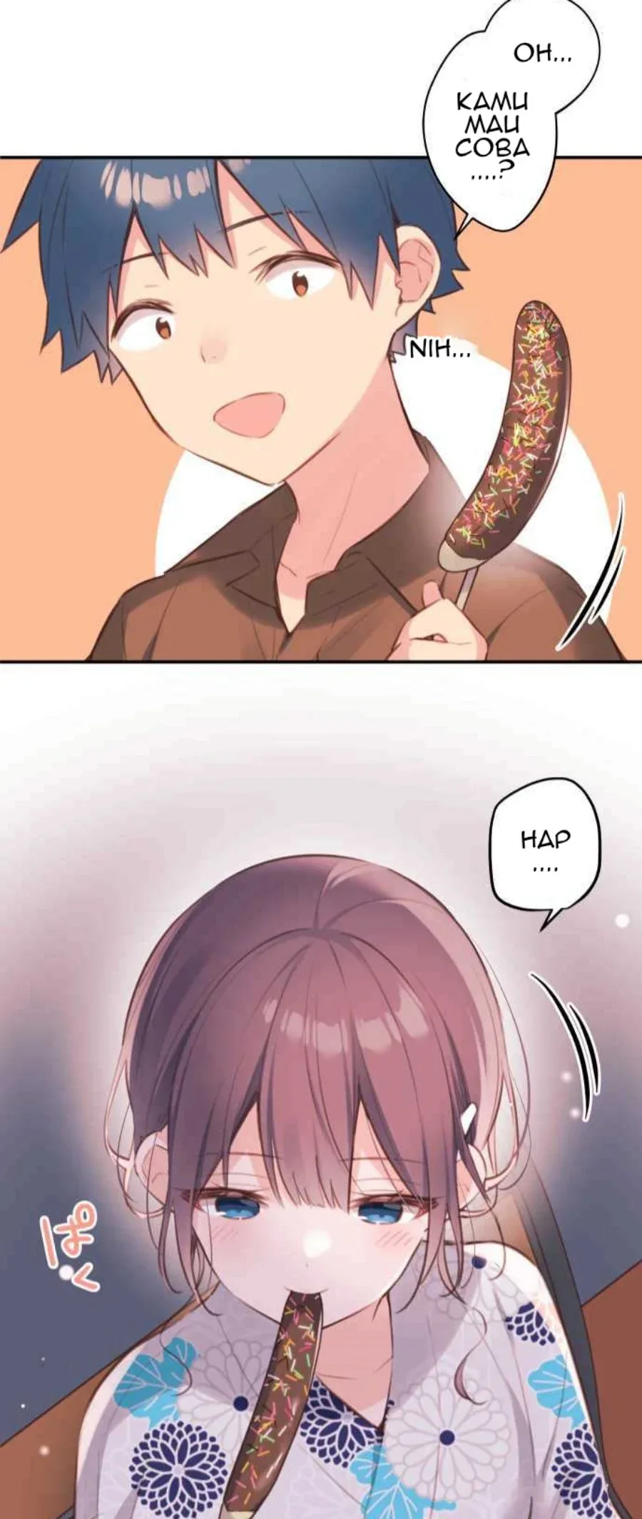 Halaman 23 — Waka-chan Is Flirty Again Chapter 65