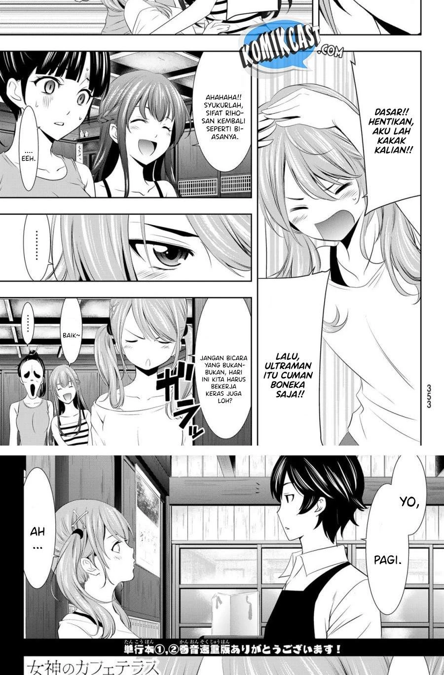 Halaman 16 — Megami no Café Terrace Chapter 26