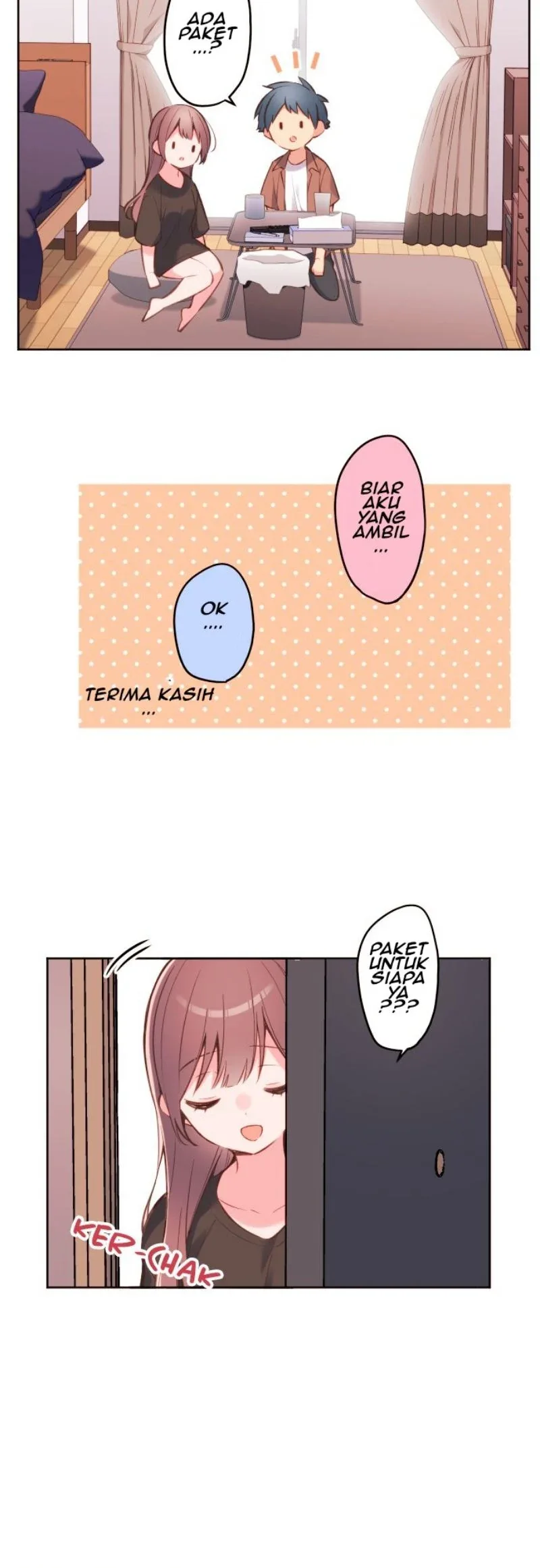Halaman 9 — Waka-chan Is Flirty Again Chapter 39