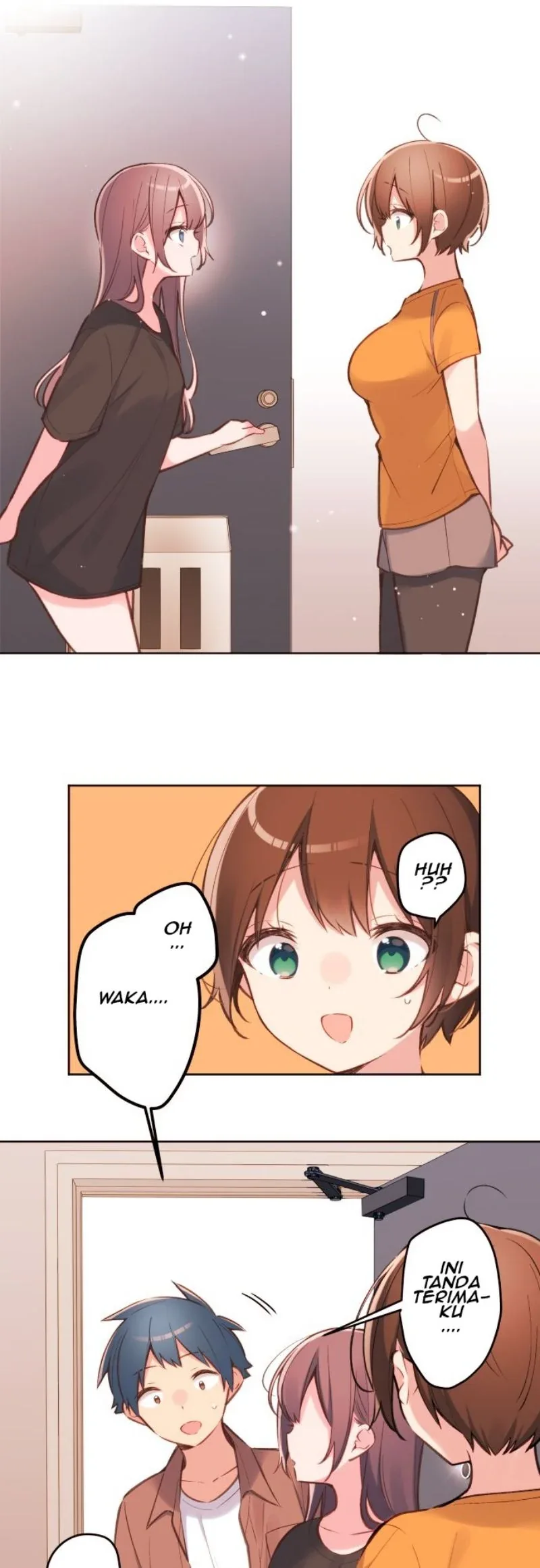 Halaman 10 — Waka-chan Is Flirty Again Chapter 39