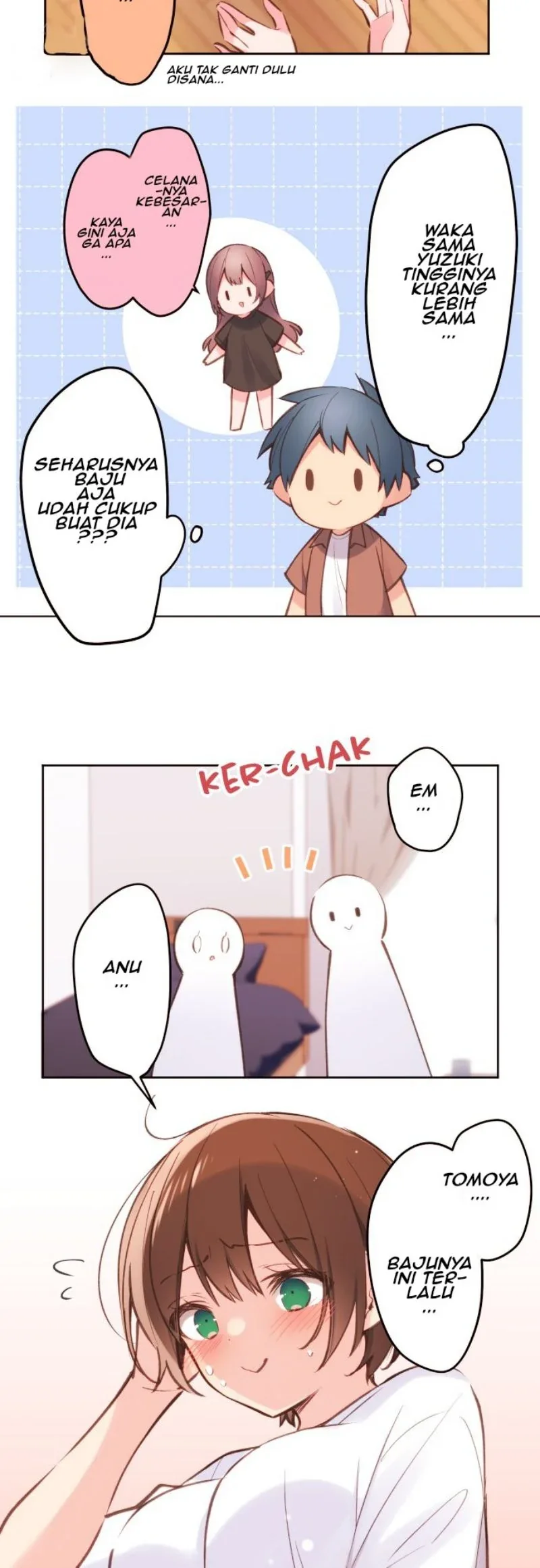 Halaman 14 — Waka-chan Is Flirty Again Chapter 39