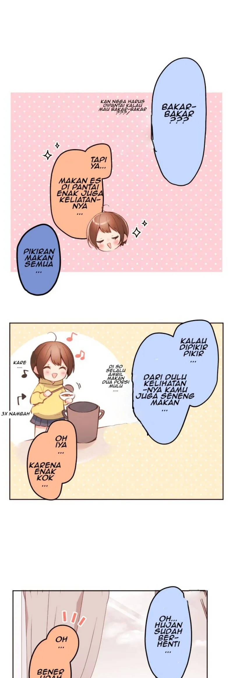 Halaman 19 — Waka-chan Is Flirty Again Chapter 39