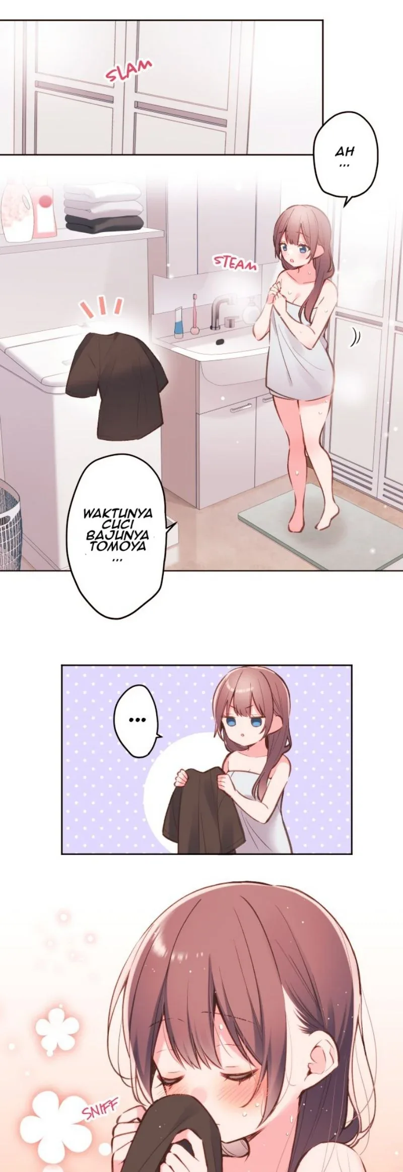 Halaman 25 — Waka-chan Is Flirty Again Chapter 39