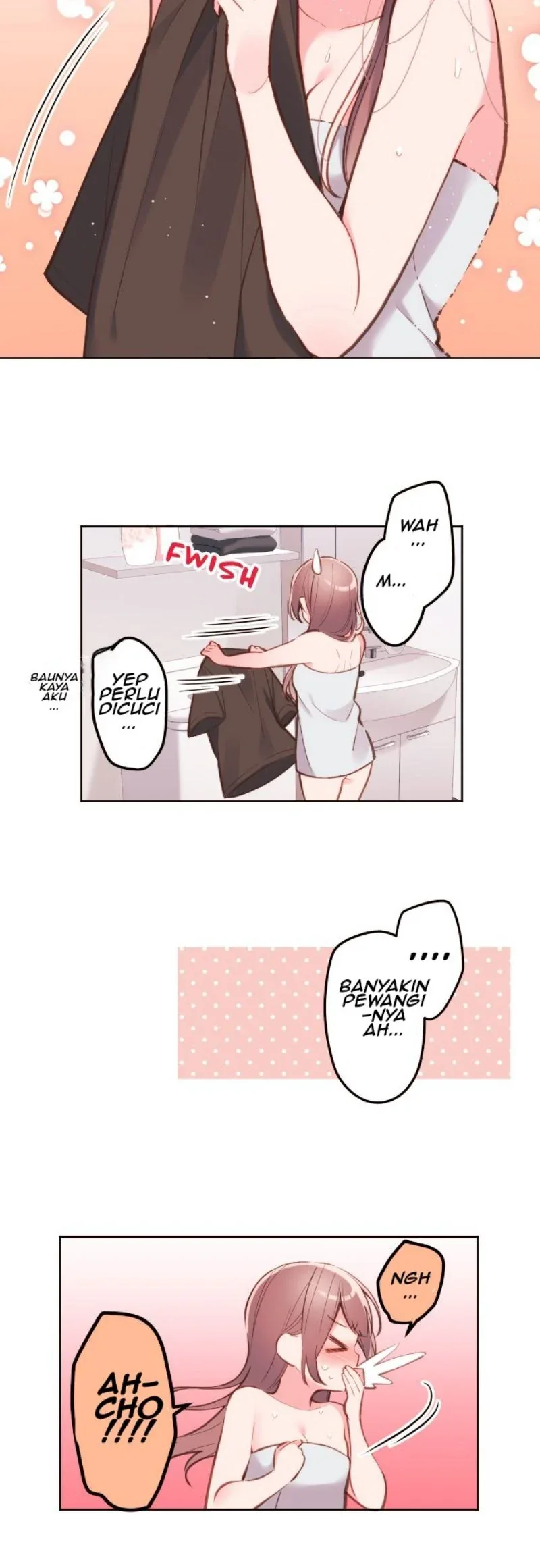 Halaman 26 — Waka-chan Is Flirty Again Chapter 39