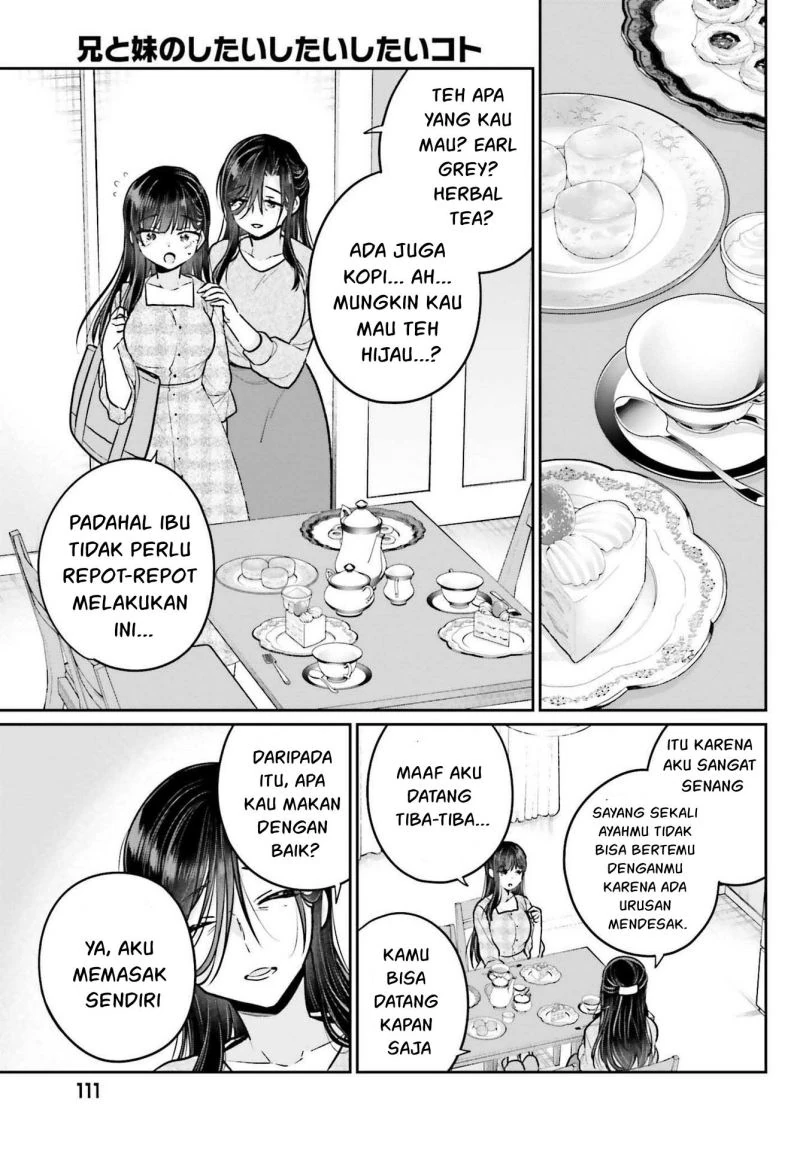 Halaman 9 — Ani to Imouto no Shitai Shitai Shitai Koto Chapter 9