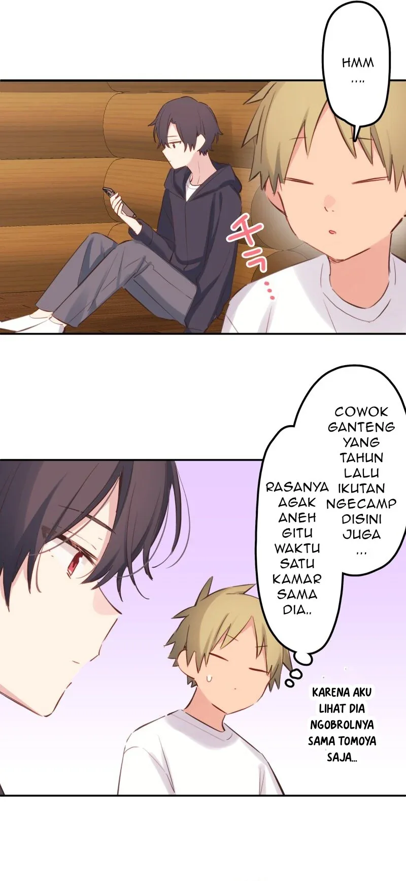 Halaman 6 — Waka-chan Is Flirty Again Chapter 205