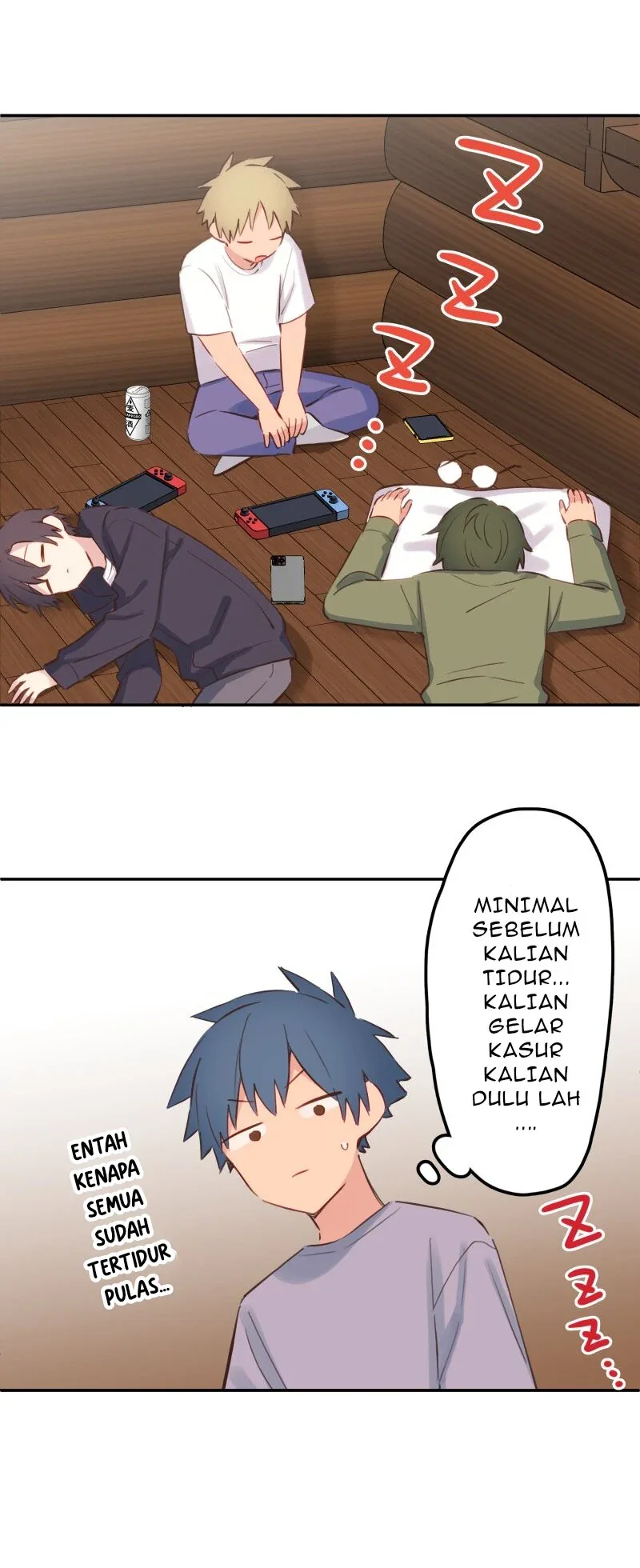 Halaman 14 — Waka-chan Is Flirty Again Chapter 205