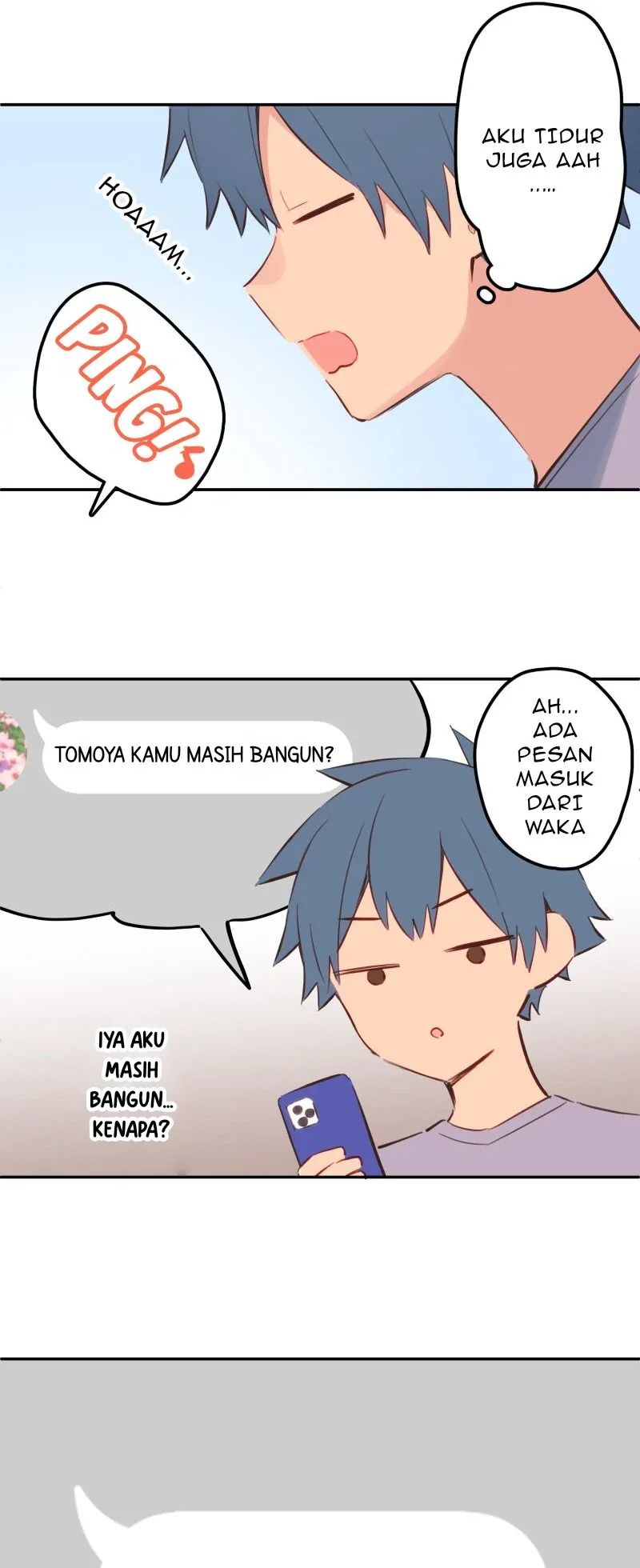 Halaman 15 — Waka-chan Is Flirty Again Chapter 205