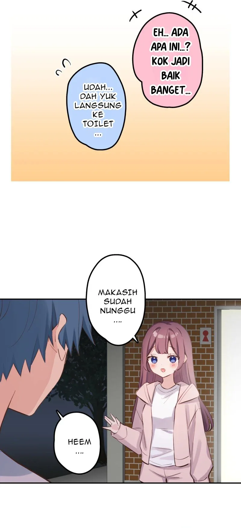 Halaman 22 — Waka-chan Is Flirty Again Chapter 205