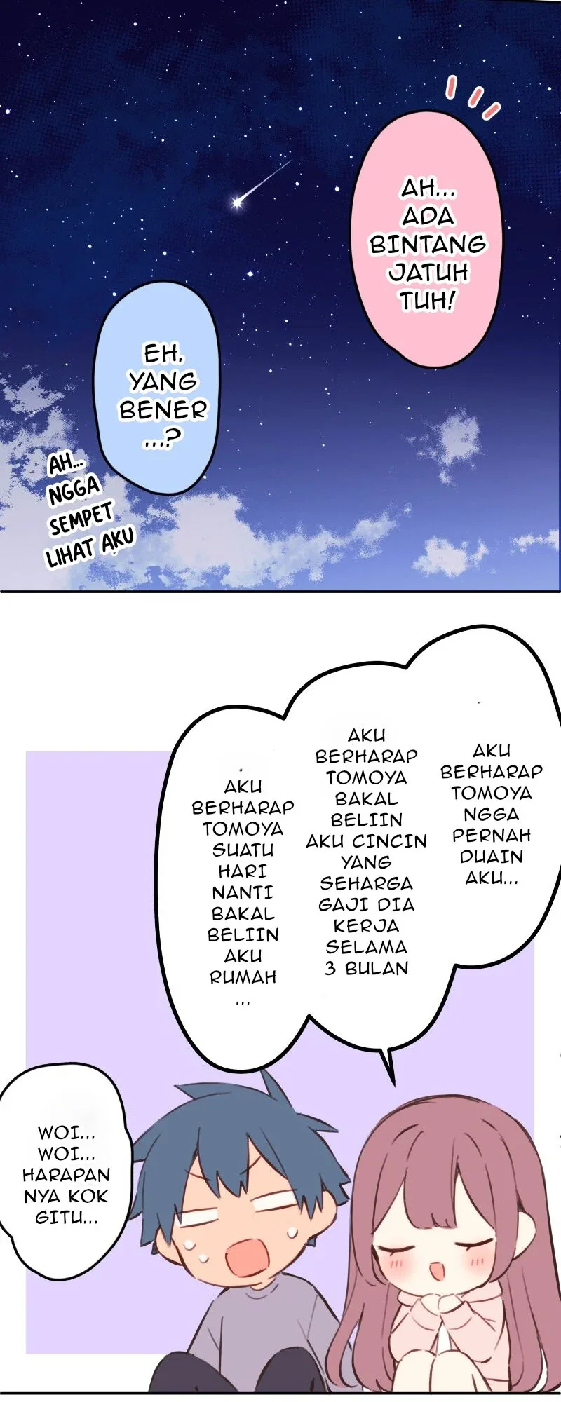 Halaman 35 — Waka-chan Is Flirty Again Chapter 205
